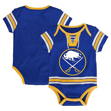 Infant Royal Buffalo Sabres Hockey Jersey Bodysuit