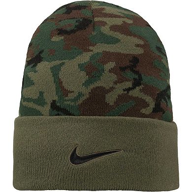 Men's Nike Camo Oklahoma State Cowboys Military Pack Cuffed Knit Hat