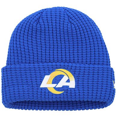 Youth New Era Royal Los Angeles Rams Prime Cuffed Knit Hat