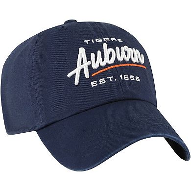 Women's '47 Navy Auburn Tigers Sidney Clean Up Adjustable Hat