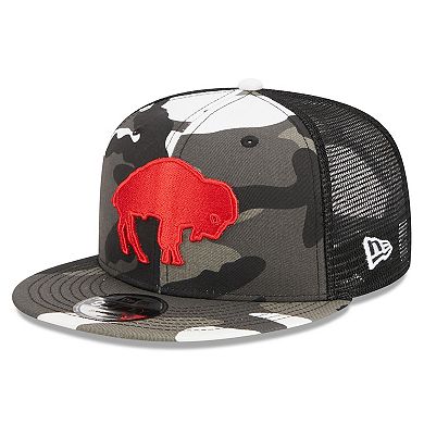 Men's New Era Urban Camo Buffalo Bills 9FIFTY Trucker Snapback Hat