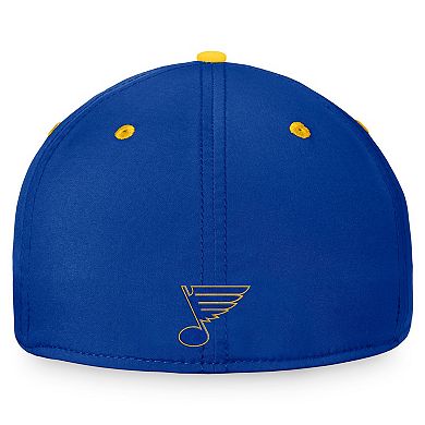 Men's Fanatics Branded Blue/Gold St. Louis Blues Heritage Vintage Flex Hat