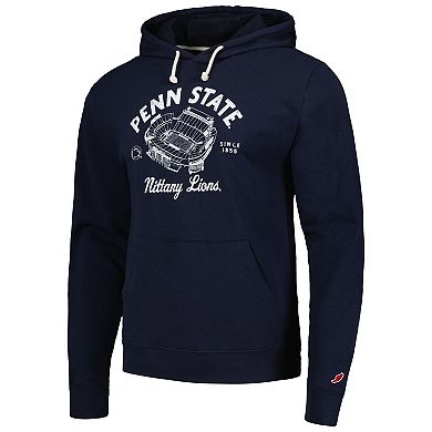 Men's League Collegiate Wear Navy Penn State Nittany Lions Stadium Essential Pullover Hoodie