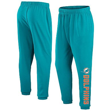 Men's Fanatics Branded Aqua Miami Dolphins Big & Tall Wordmark Lounge Pants