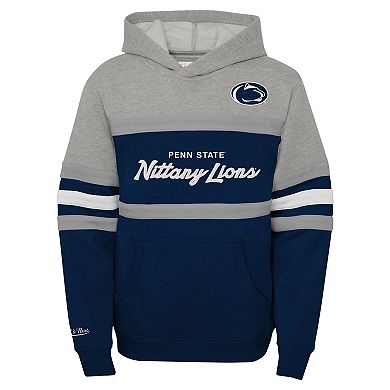 Youth Mitchell & Ness  Navy Penn State Nittany Lions Head Coach Hoodie