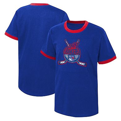 Youth Blue New York Rangers Ice City T-Shirt