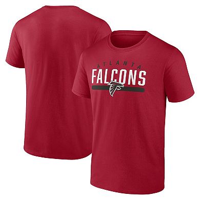 Men's Fanatics Branded Red Atlanta Falcons Big & Tall Arc and Pill T-Shirt