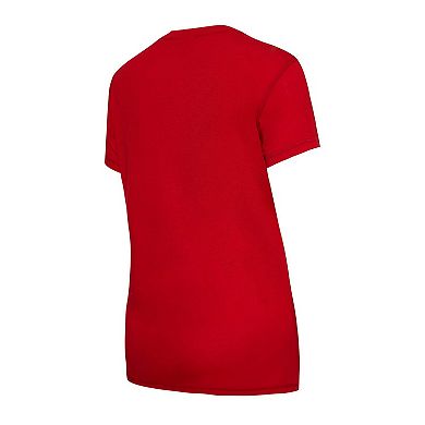 Women's Concepts Sport Red/Black Chicago Blackhawks Arctic T-Shirt & Pajama Pants Sleep Set