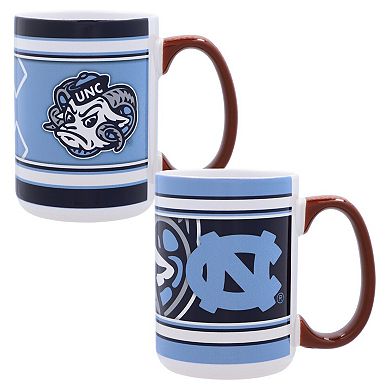 North Carolina Tar Heels 15oz. Home & Away 2-Pack Mug Set
