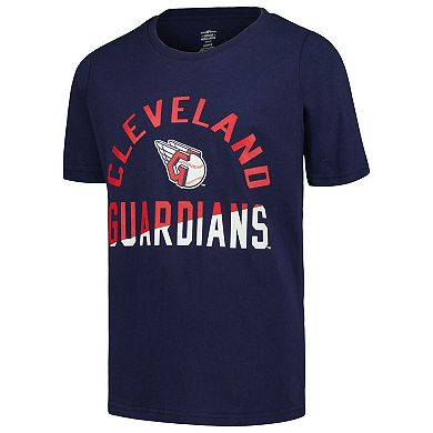 Youth Navy Cleveland Guardians Halftime T-Shirt