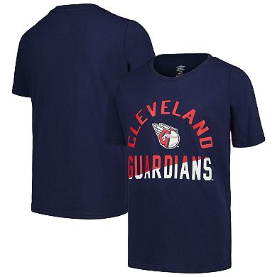 Youth Navy Cleveland Guardians Halftime T-Shirt