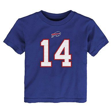 Toddler Nike Stefon Diggs Royal Buffalo Bills Player Name & Number T-Shirt