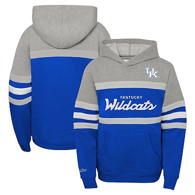 Youth Mitchell & Ness  Royal Kentucky Wildcats Head Coach Hoodie