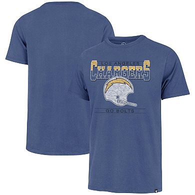 Men's '47 Powder Blue Los Angeles Chargers Time Lock Franklin T-Shirt