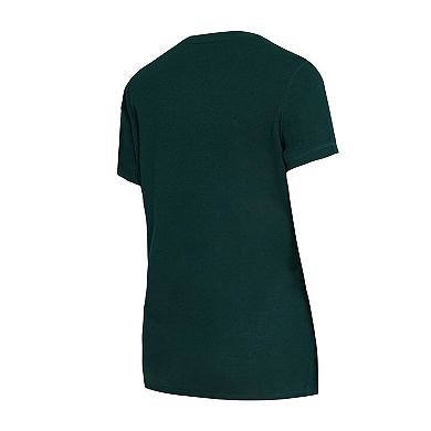 Women's Concepts Sport Green/Black Minnesota Wild Arctic T-Shirt & Pajama Pants Sleep Set