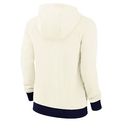 Women's Nike Cream Paris Saint-Germain Essential Raglan Pullover Hoodie