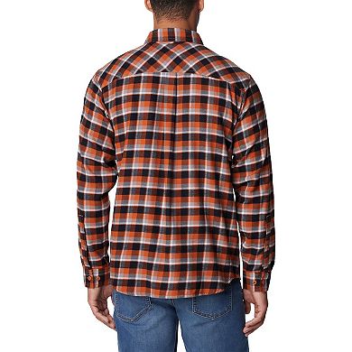 Columbia  Burnt Orange Texas Longhorns Flare Gun Flannel Long Sleeve Shirt