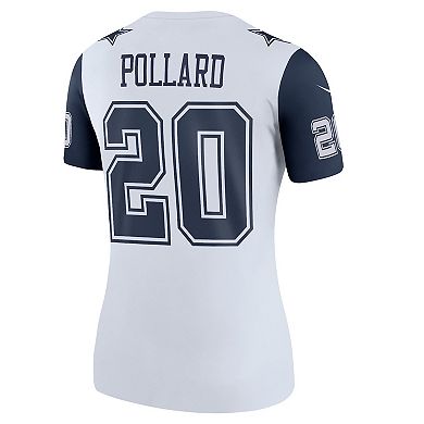 Women's Nike Tony Pollard White Dallas Cowboys Alternate Legend Jersey