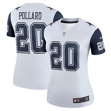 Women's Nike Tony Pollard White Dallas Cowboys Alternate Legend Jersey