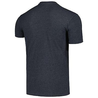 Unisex Mitchell & Ness  Charcoal Golden State Warriors Hardwood Classics MVP Throwback Logo T-Shirt