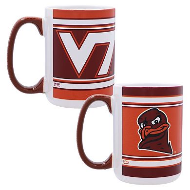 Virginia Tech Hokies 15oz. Home & Away 2-Pack Mug Set