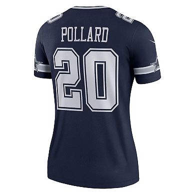 Women's Nike Tony Pollard Navy Dallas Cowboys  Legend Jersey