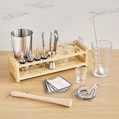 20 Piece Barware Set by True