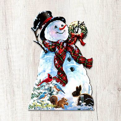 Old Fashioned Showman Holiday Door Decor by D. Gelsinger - Nativity Holiday Decor