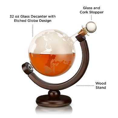 Globe Liquor Decanter by Viski