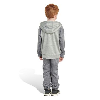 Toddler Boy adidas Melange Fleece Hoodie & Pants Set