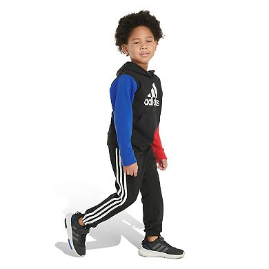 Boys 4-7 adidas Colorblock French Terry Hoodie & Pants Set