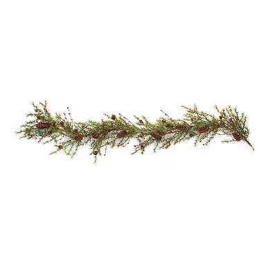 Pine Cone Berry Twig Garland (Set of 2)