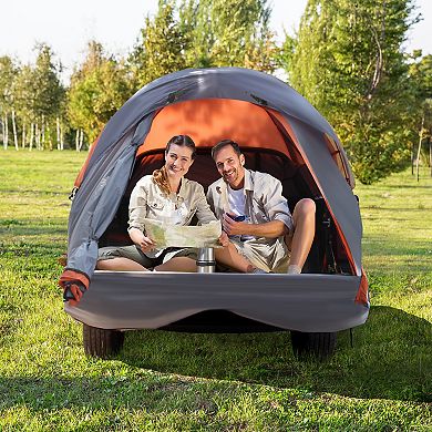 2 Person Portable Pickup Tent with Carry Bag-Small