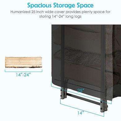 Firewood Storage Log Rack