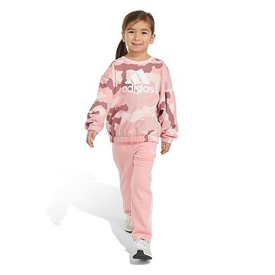 Girls 4-6x adidas French Terry Pullover & Pants Set