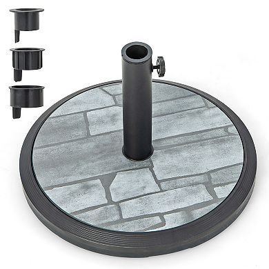 35lbs Umbrella Base with Built-in Cement