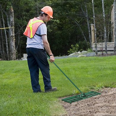 42 inches Lawn Leveling Rake with Ergonomic Handle