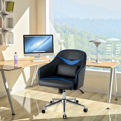 Office Chair Adjustable Height with Massage Lumbar Support