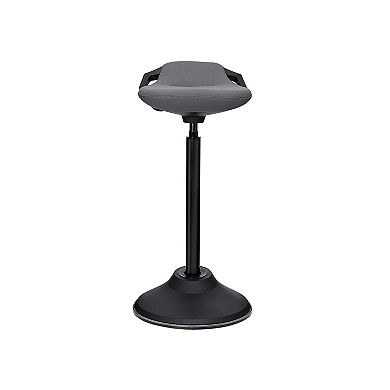Adjustable Standing Desk Chair, Swivel Ergonomic Standing Stool, Sitting Balance Chair Office, Swivel Stool Anti-Slip Bottom Pad, Comfortable and Breathable Sea