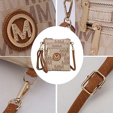 MKF Collection Gaia Milan M Signature Crossbody by Mia K