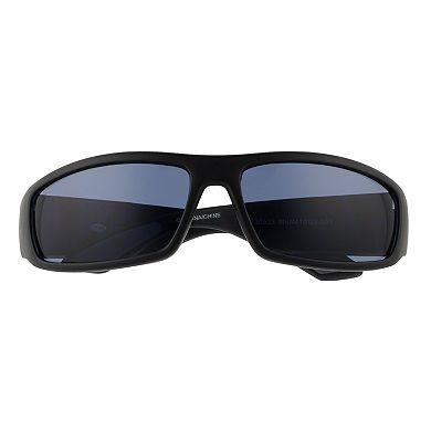 Men's Sonoma Goods For Life® 65mm Rectangle Wrap Sunglasses