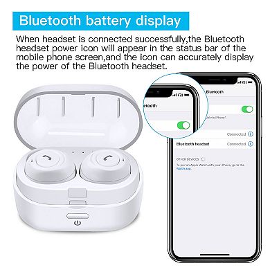 Bluetooth 5.0 Earbuds Stereo Headphones