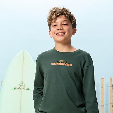 Boys 8-20 Quiksilver Dragon Logo Long Sleeve Tee