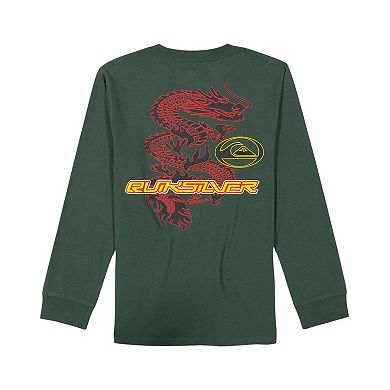 Boys 8-20 Quiksilver Dragon Logo Long Sleeve Tee