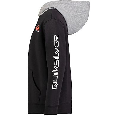 Boys 8-20 Quiksilver Fleece Colorblock Hoodie