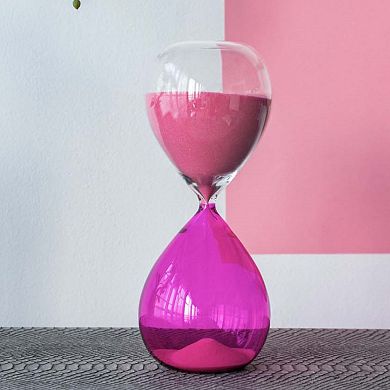 A&B Home Pink Hourglass