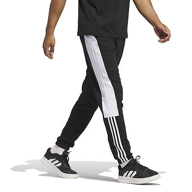 Men's adidas Essentials 3-Stripes Tapered Colorblock Sportswear Pants