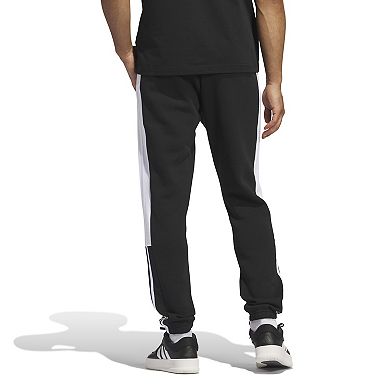 Men's adidas Essentials 3-Stripes Tapered Colorblock Sportswear Pants