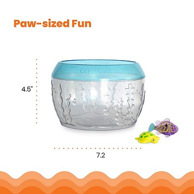 Catstages Meow-Smerizing Fishbowl Cat Toy