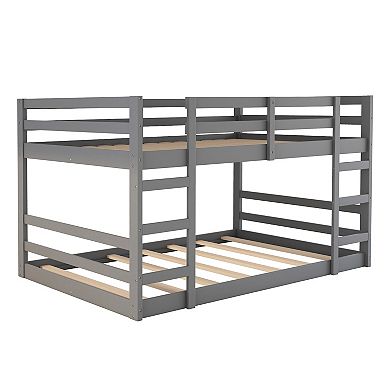 Merax Full Over Full Bunk Bed With Ladder